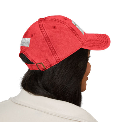 Patriotic Eagle Vintage Embroidery Cap, Retro Dad Hat