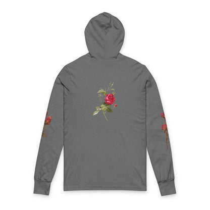 Mom Floral Hoodie - Unisex Long Sleeve Tee for Mother's Day