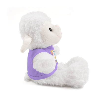 Happy Easter Stuffed Animal with T-Shirt