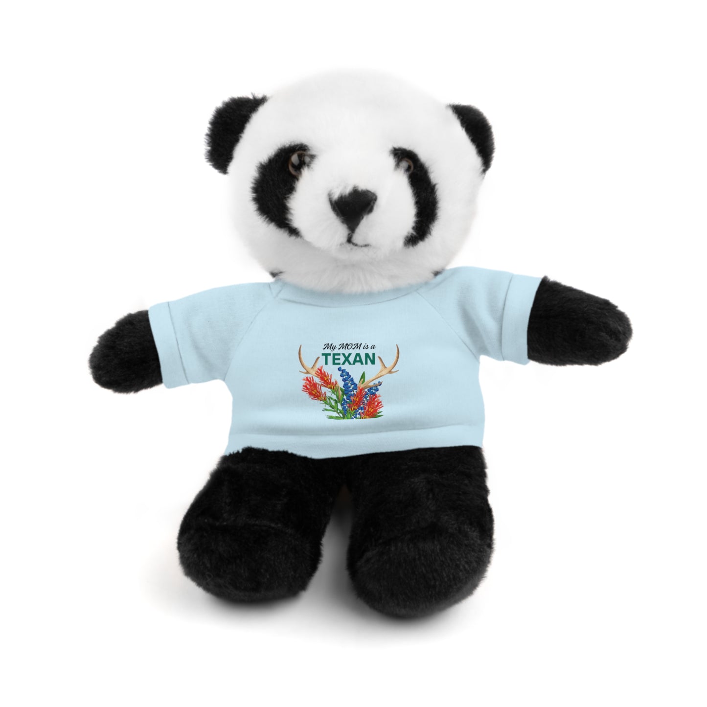 Texas MOM-Themed Stuffed Animal with Tee - Perfect Gift for Kids and Collectors