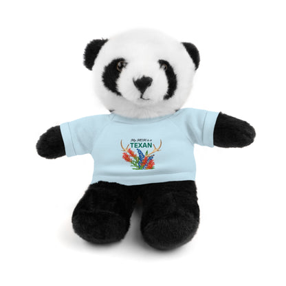 Texas MOM-Themed Stuffed Animal with Tee - Perfect Gift for Kids and Collectors