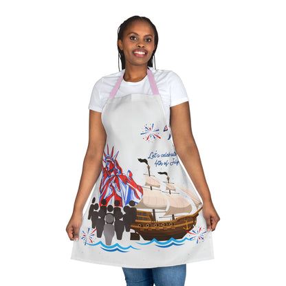 4th of July Apron for July 4th, BBQ, Family Gatherings, Holiday Celebrations, Cooking Lovers