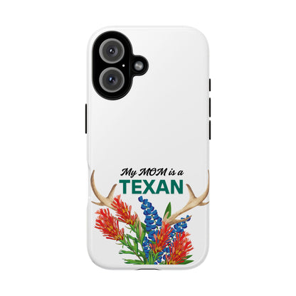 Texas MOM Phone Case - Tough & Stylish Floral Design