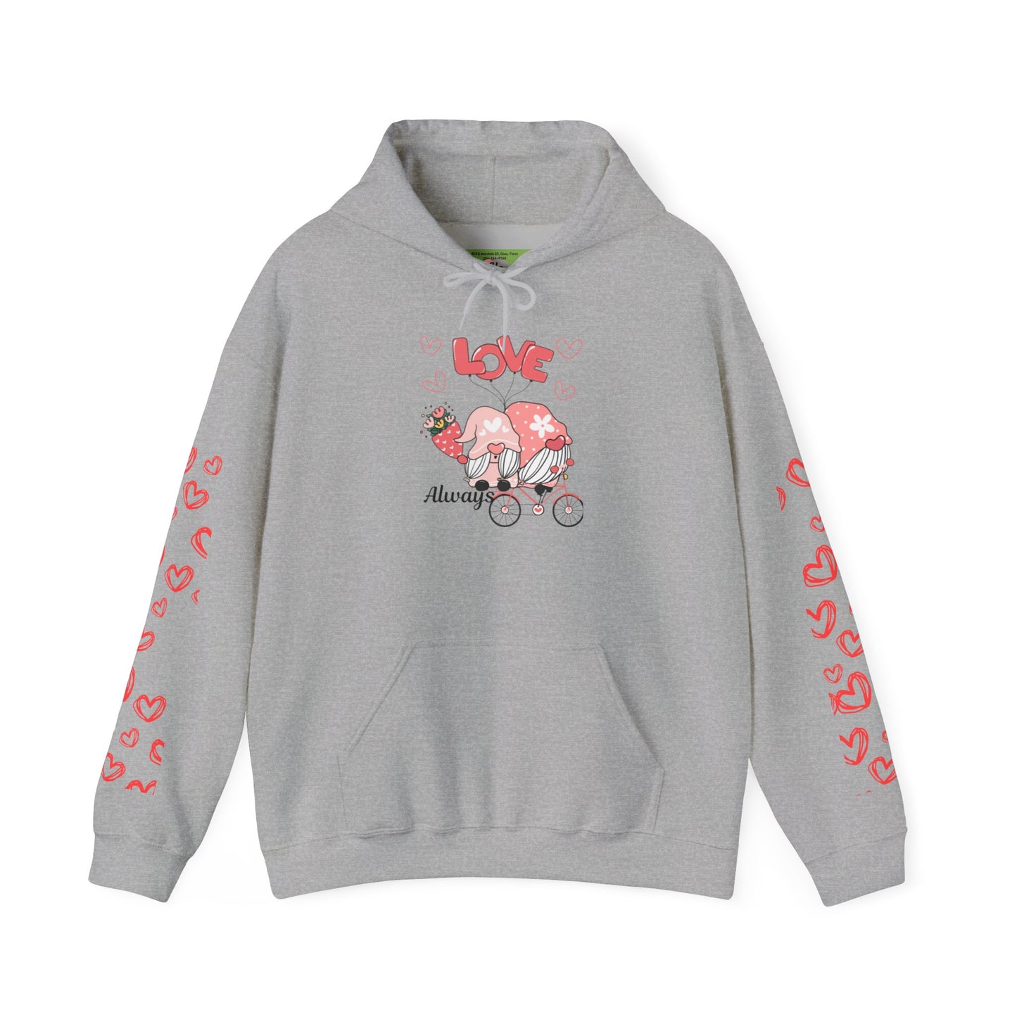 Love Always Cuddly Unisex Heavy Blend™ Hooded Sweatshirt