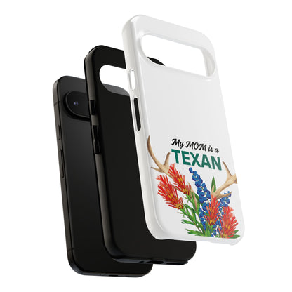 Texas MOM Phone Case - Tough & Stylish Floral Design