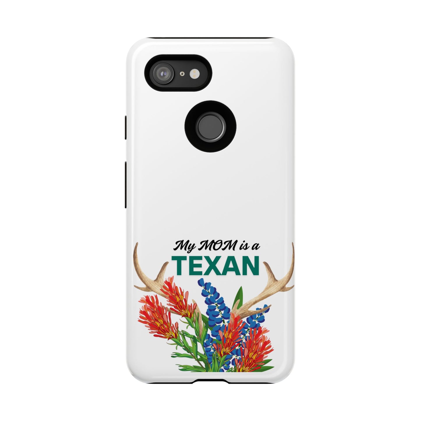 Texas MOM Phone Case - Tough & Stylish Floral Design
