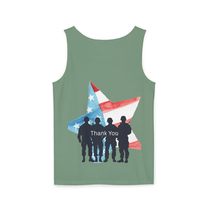Memorial Day Tank Top, Unisex Independence Day Tee, Summer BBQ Apparel, Veterans Day Clothing