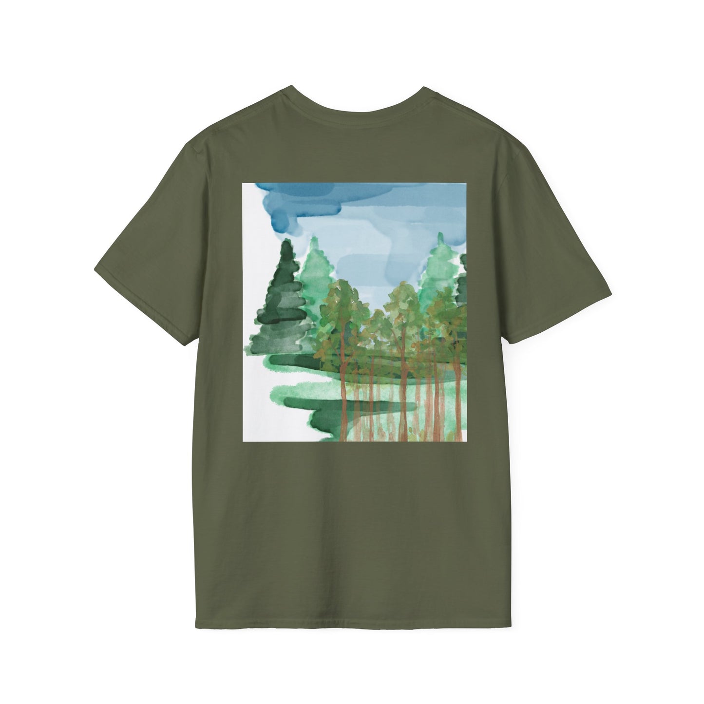 Dad Time T-Shirt — Camping Forest Dad Graphic Tee