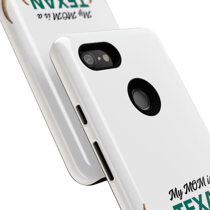 Texas MOM Phone Case - Tough & Stylish Floral Design
