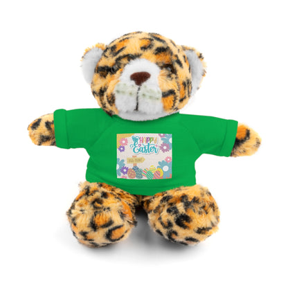 Happy Easter Stuffed Animal with T-Shirt