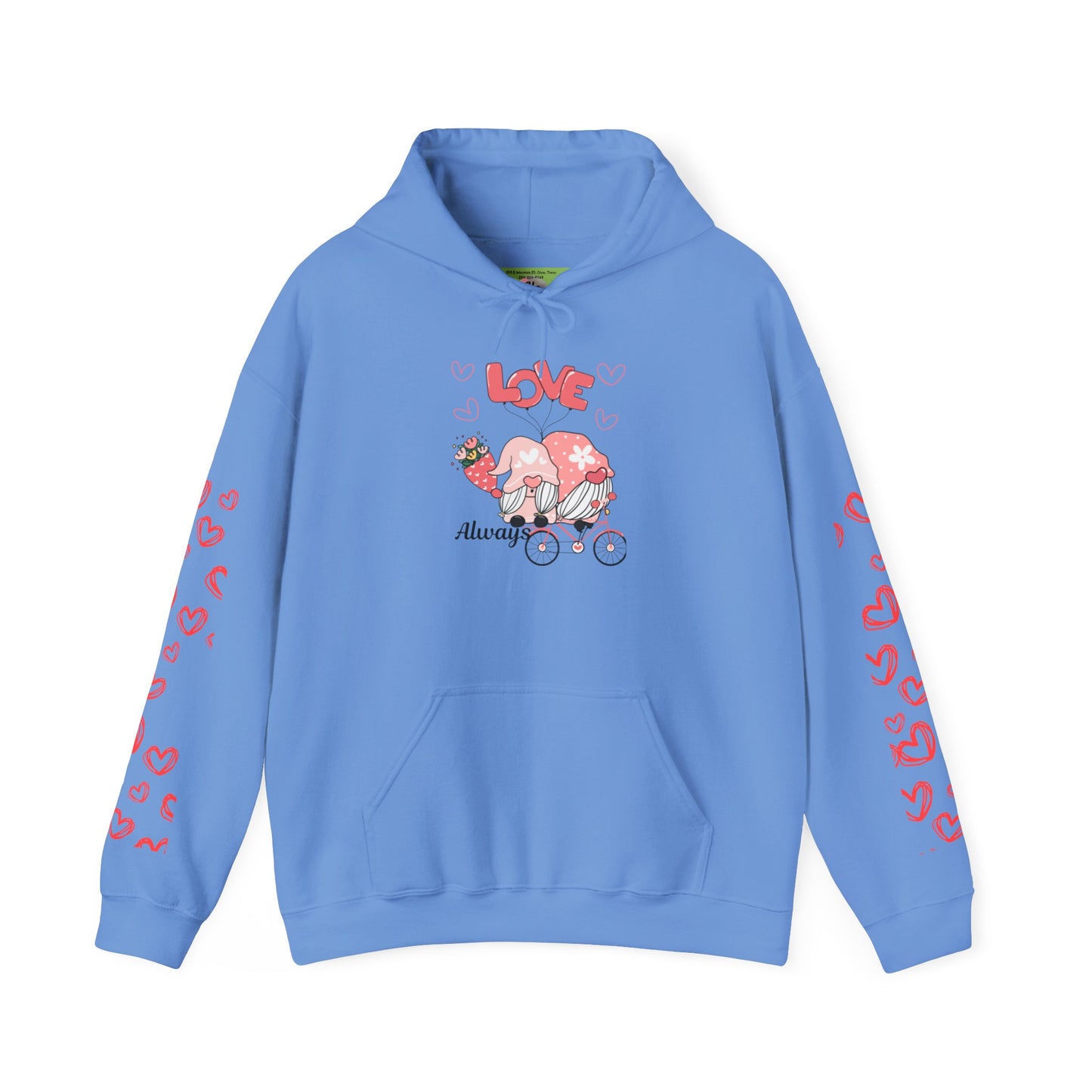 Love Always Cuddly Unisex Heavy Blend™ Hooded Sweatshirt