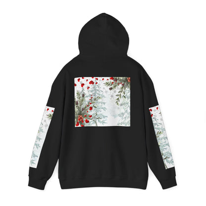 'Her Heart' Floral Winter Holiday Pullover