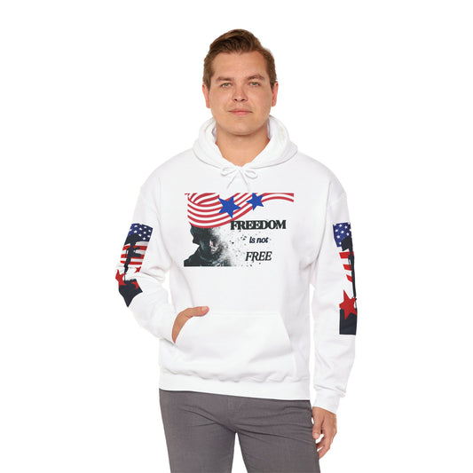 Freedom is Not Free-Veteran's Day Apparel, Independence Day Hoodie