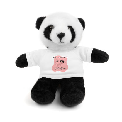 Any Furr-Baby Is My Valentine plush animall