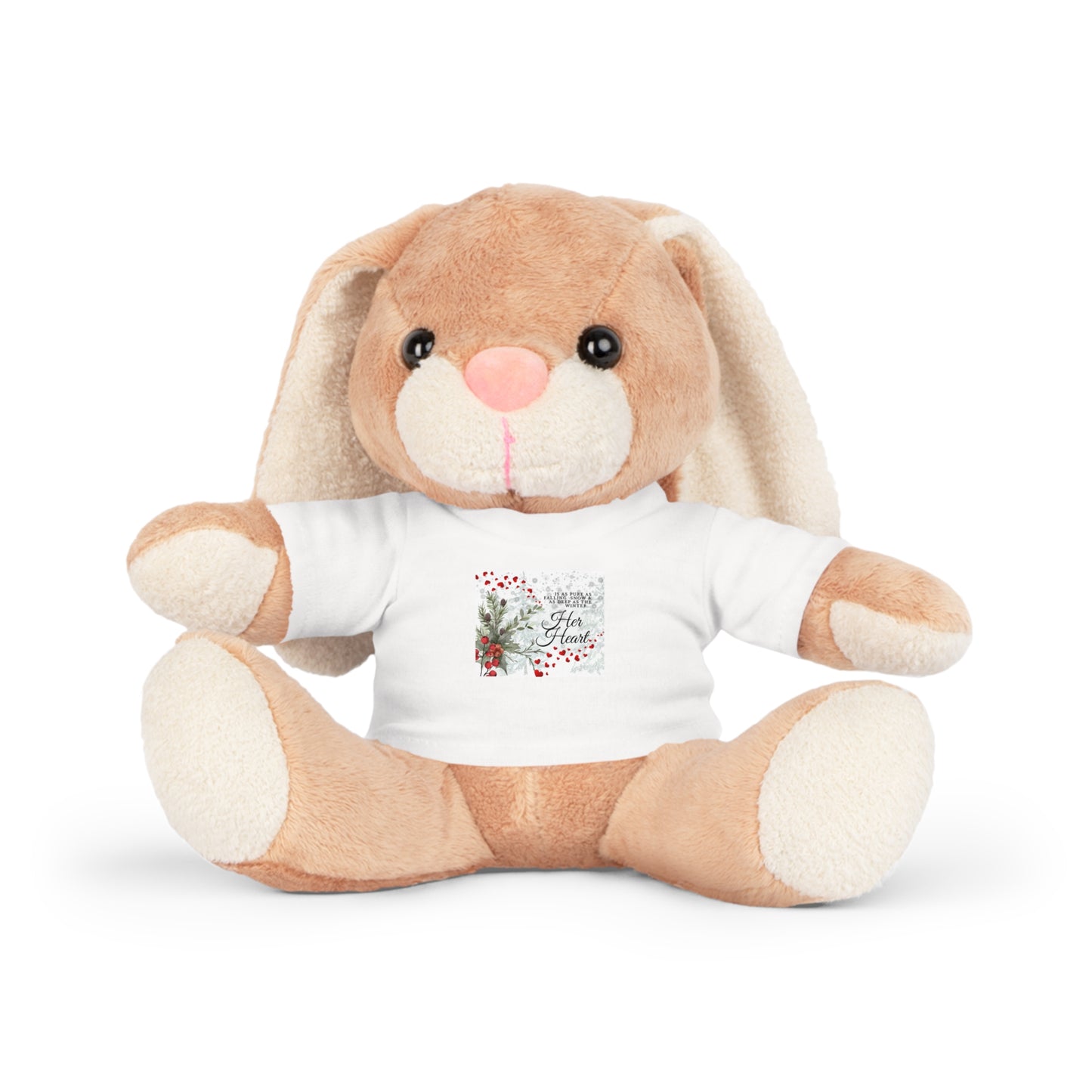 Her Heart Plush Toy with 'Have Courage' T‑Shirt