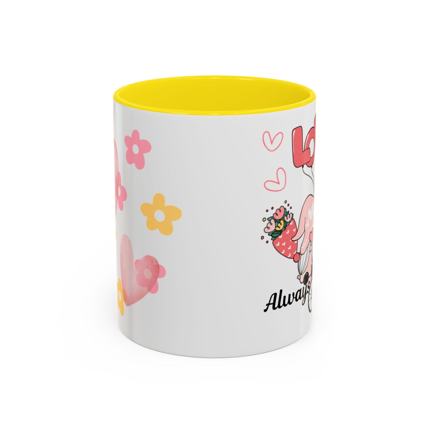 Love Always Accent Coffee Mug (11, 15oz)