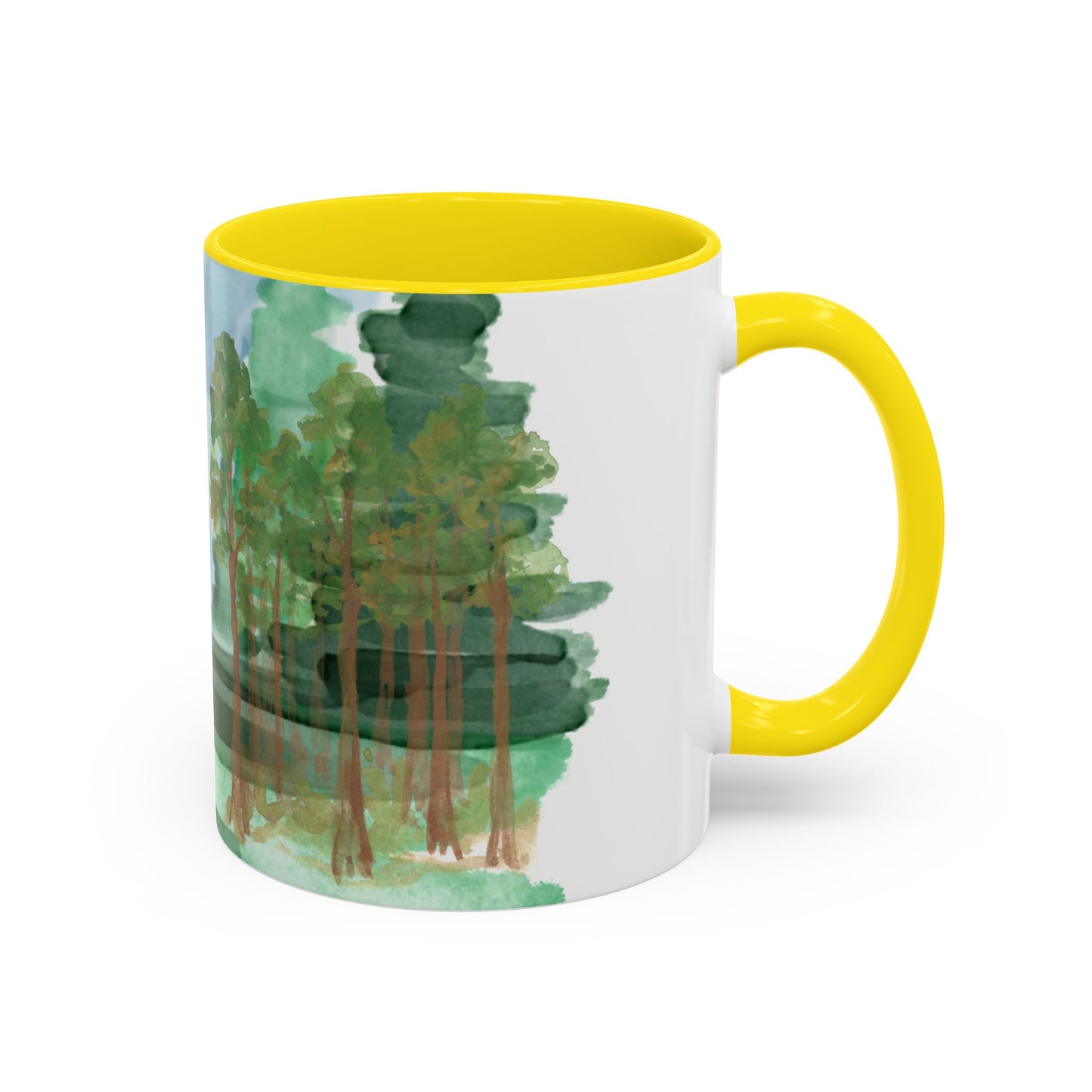 Dad Time Coffee Mug — Scenic Forest Father’s Day Accent Mug (11/15oz)