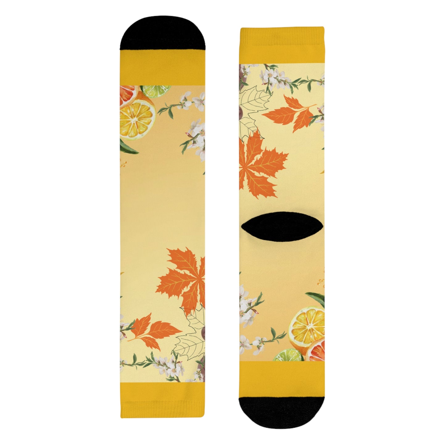 Whispering Maple Crew Socks - Cozy Everyday Essentials, Gift for Her, Stylish Footwear, Fun Accessories