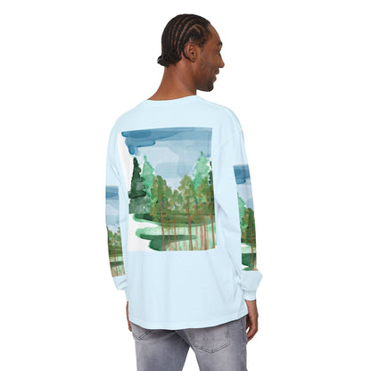 Dad Time Long Sleeve Tee — Father & Kids Nature Camp Shirt
