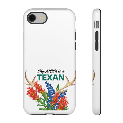 Texas MOM Phone Case - Tough & Stylish Floral Design