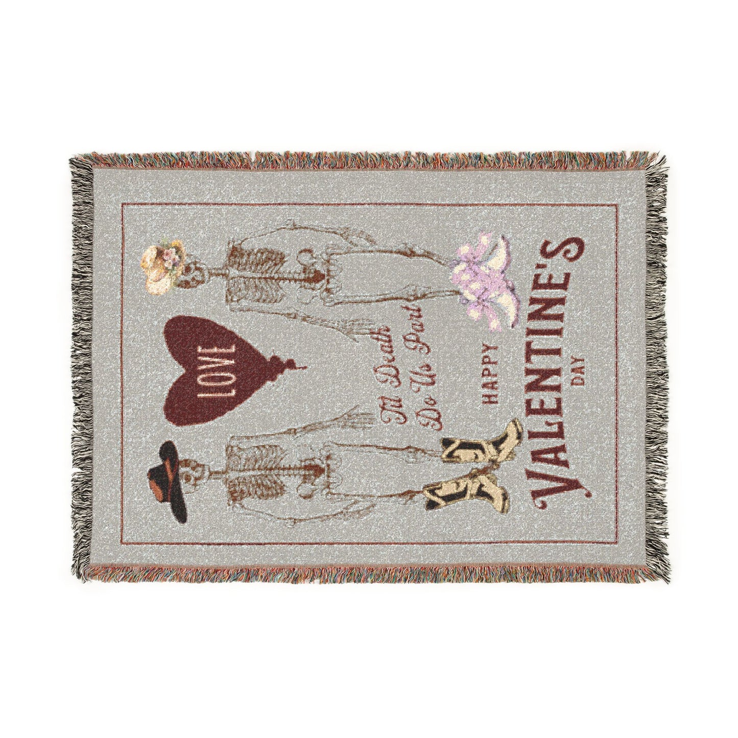 Til Death Do Us Part-Woven Blanket