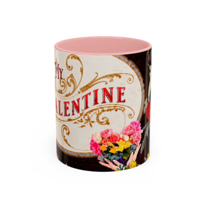 My Valentine Accent Coffee Mug 11 oz