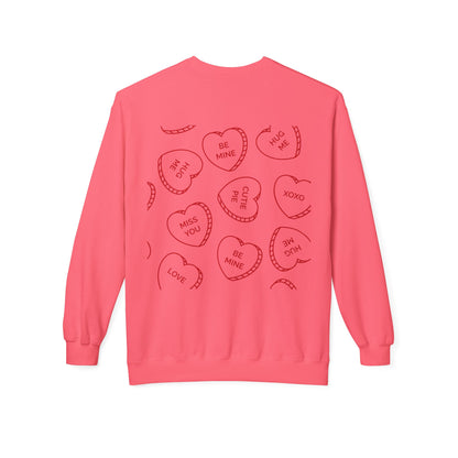 Love You Unisex Midweight Softstyle Fleece Crewneck Sweatshirt