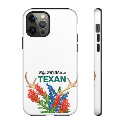 Texas MOM Phone Case - Tough & Stylish Floral Design