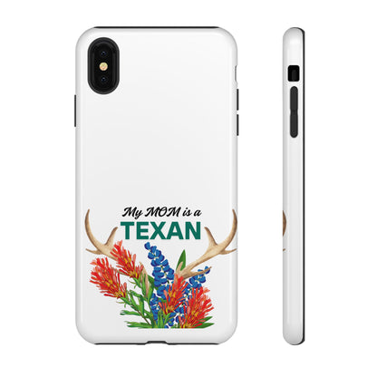 Texas MOM Phone Case - Tough & Stylish Floral Design