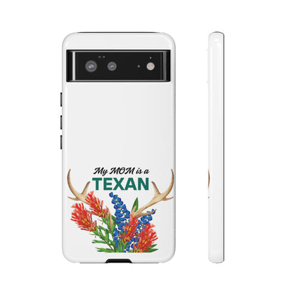 Texas MOM Phone Case - Tough & Stylish Floral Design