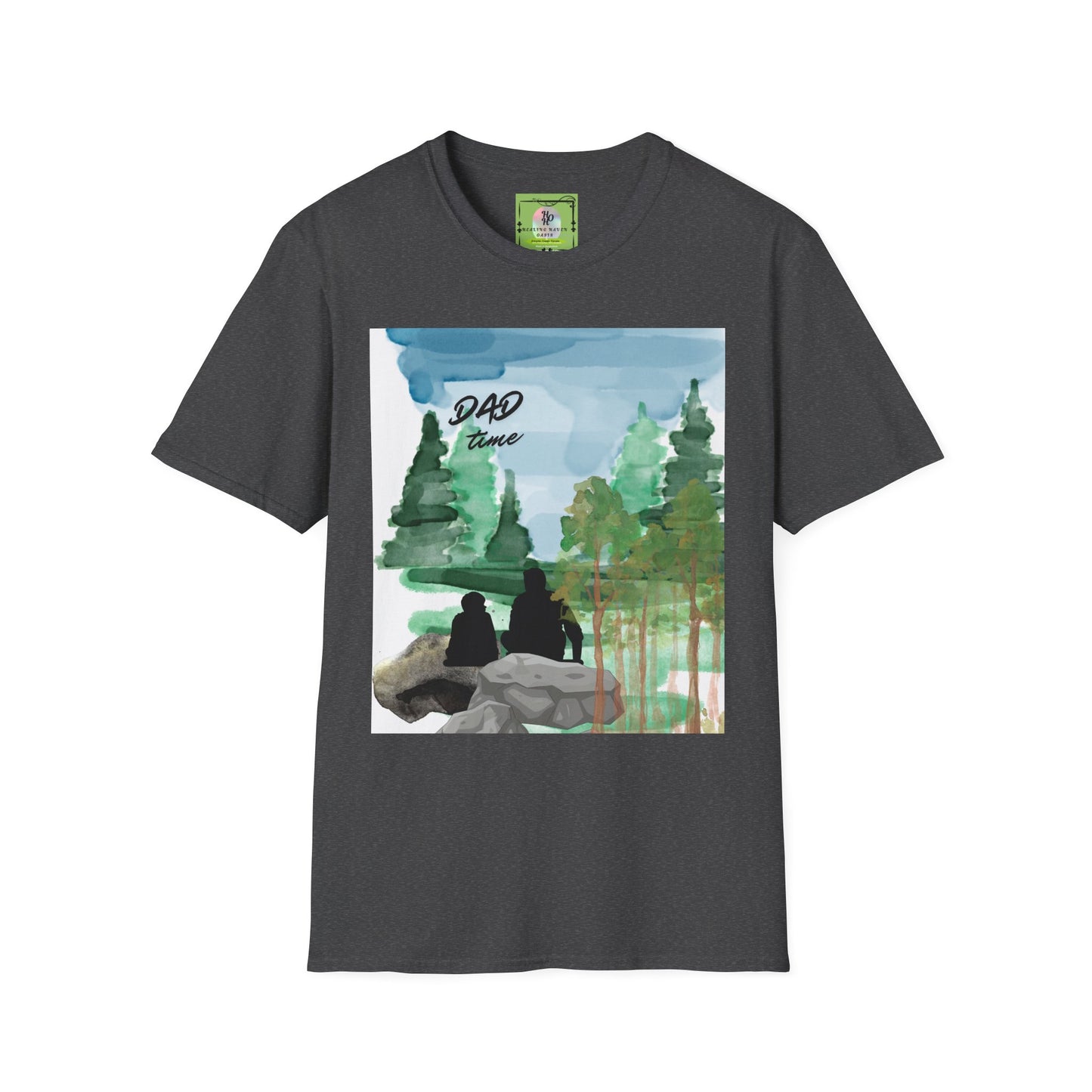Dad Time T‑Shirt — Outdoorsy Camping Forest Tee
