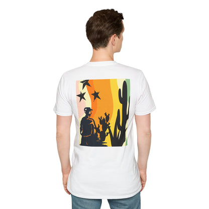 Best Dad Vintage Sunset Jeep T-Shirt