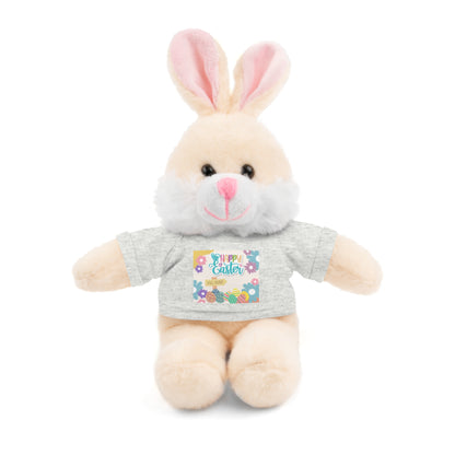 Happy Easter Stuffed Animal with T-Shirt