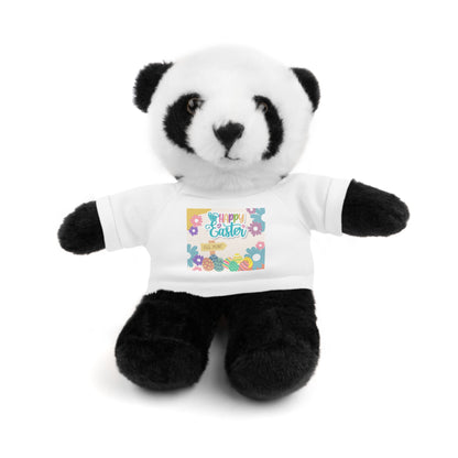 Happy Easter Stuffed Animal with T-Shirt