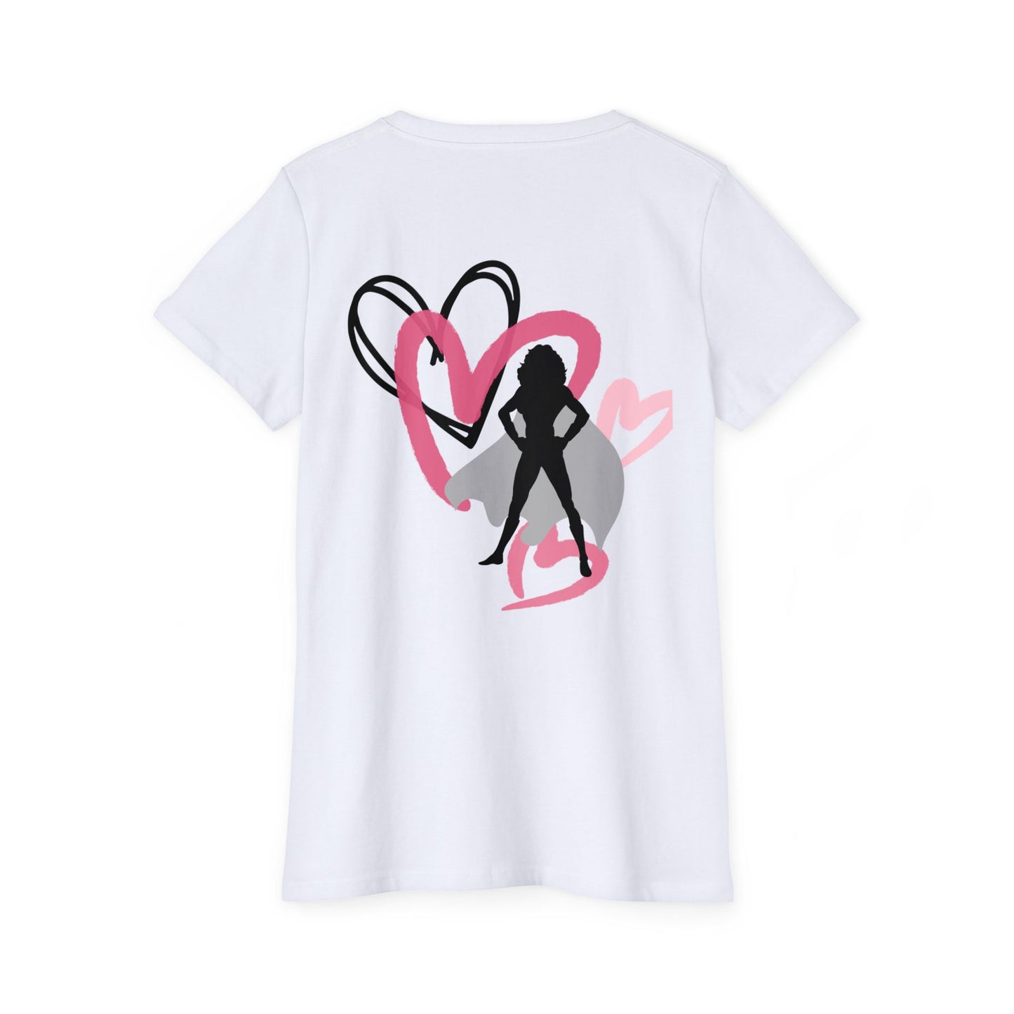 My Mom My Hero My Heart Organic T-Shirt - Celebrate Love and Strength