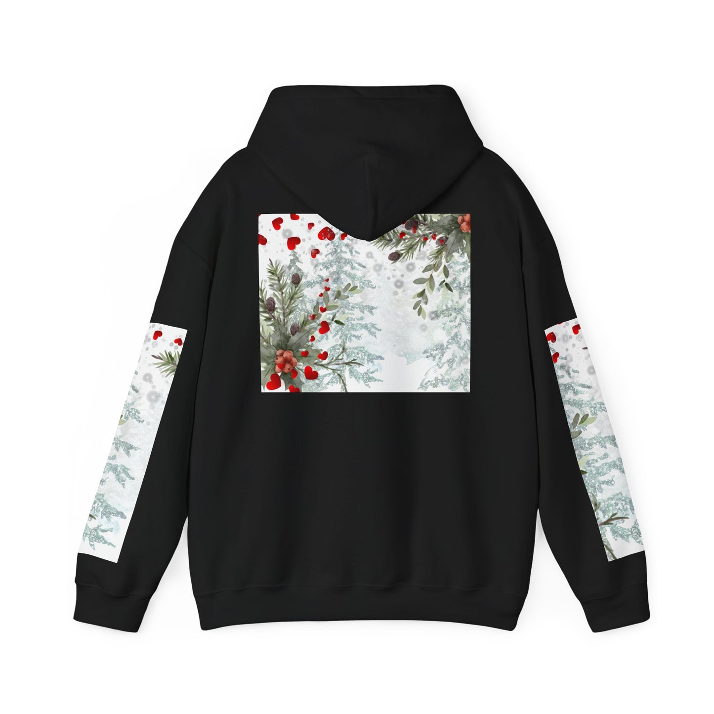 'Her Heart' Floral Winter Holiday Pullover
