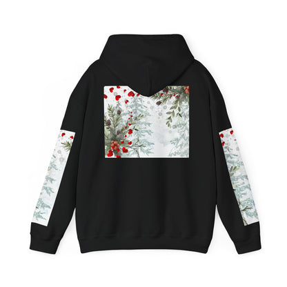 'Her Heart' Floral Winter Holiday Pullover