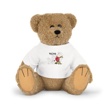 Mom - Floral T-Shirt Bear