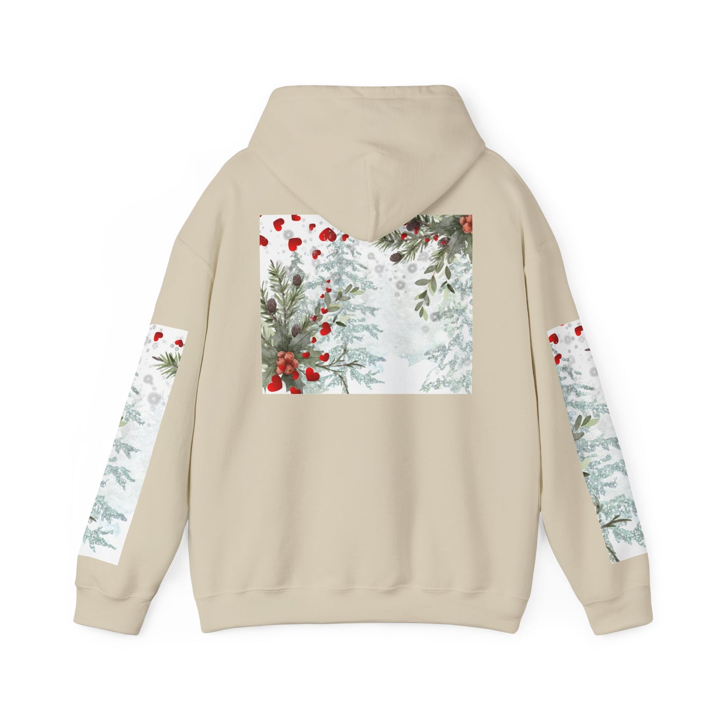 'Her Heart' Floral Winter Holiday Pullover