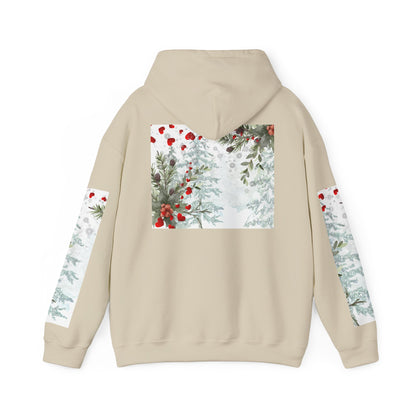 'Her Heart' Floral Winter Holiday Pullover
