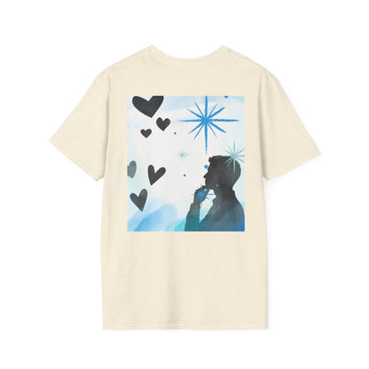 World's Best Dad T-Shirt — Father & Child Silhouette Gift