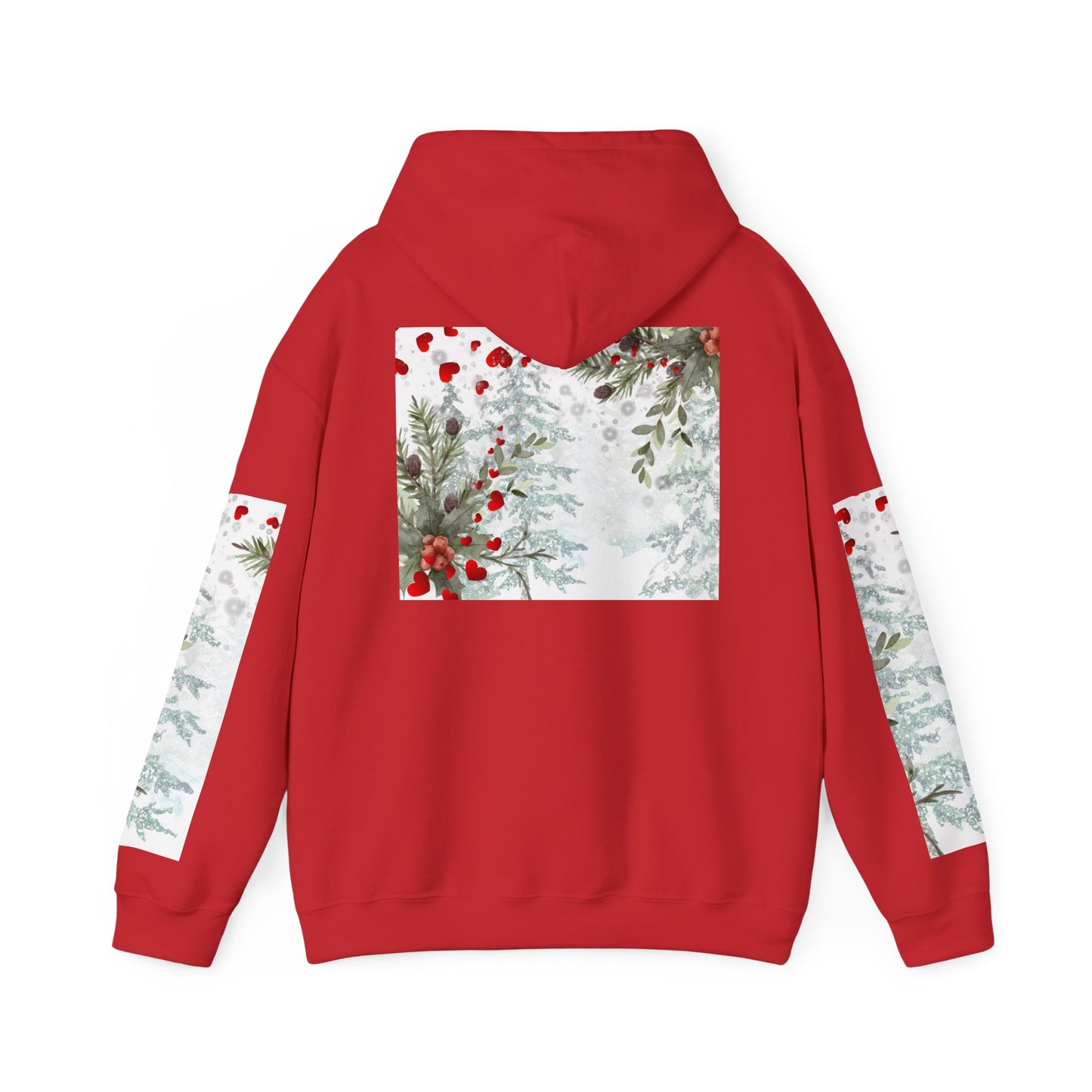 'Her Heart' Floral Winter Holiday Pullover