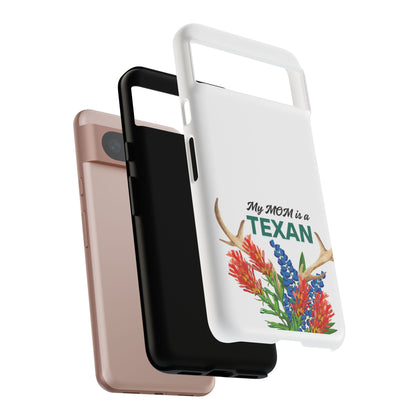 Texas MOM Phone Case - Tough & Stylish Floral Design
