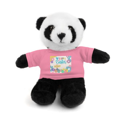 Happy Easter Stuffed Animal with T-Shirt
