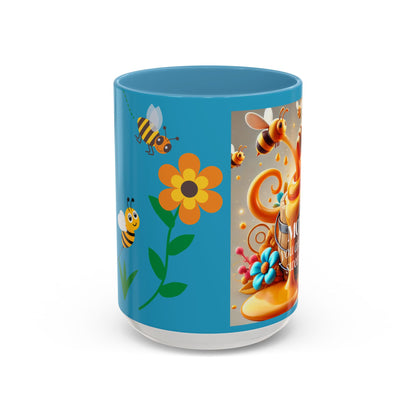Sweetest Mom Coffee Mug - Bee & Honey Design - Perfect Gift for Mother's Day
