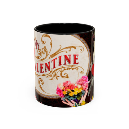 My Valentine Accent Coffee Mug 11 oz