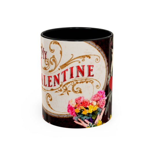 My Valentine Accent Coffee Mug 11 oz