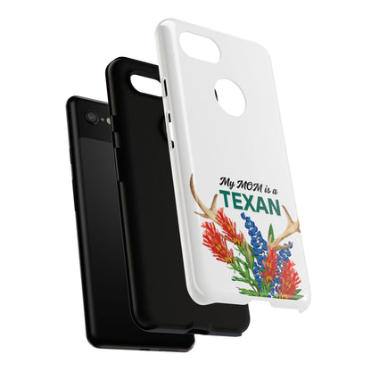 Texas MOM Phone Case - Tough & Stylish Floral Design