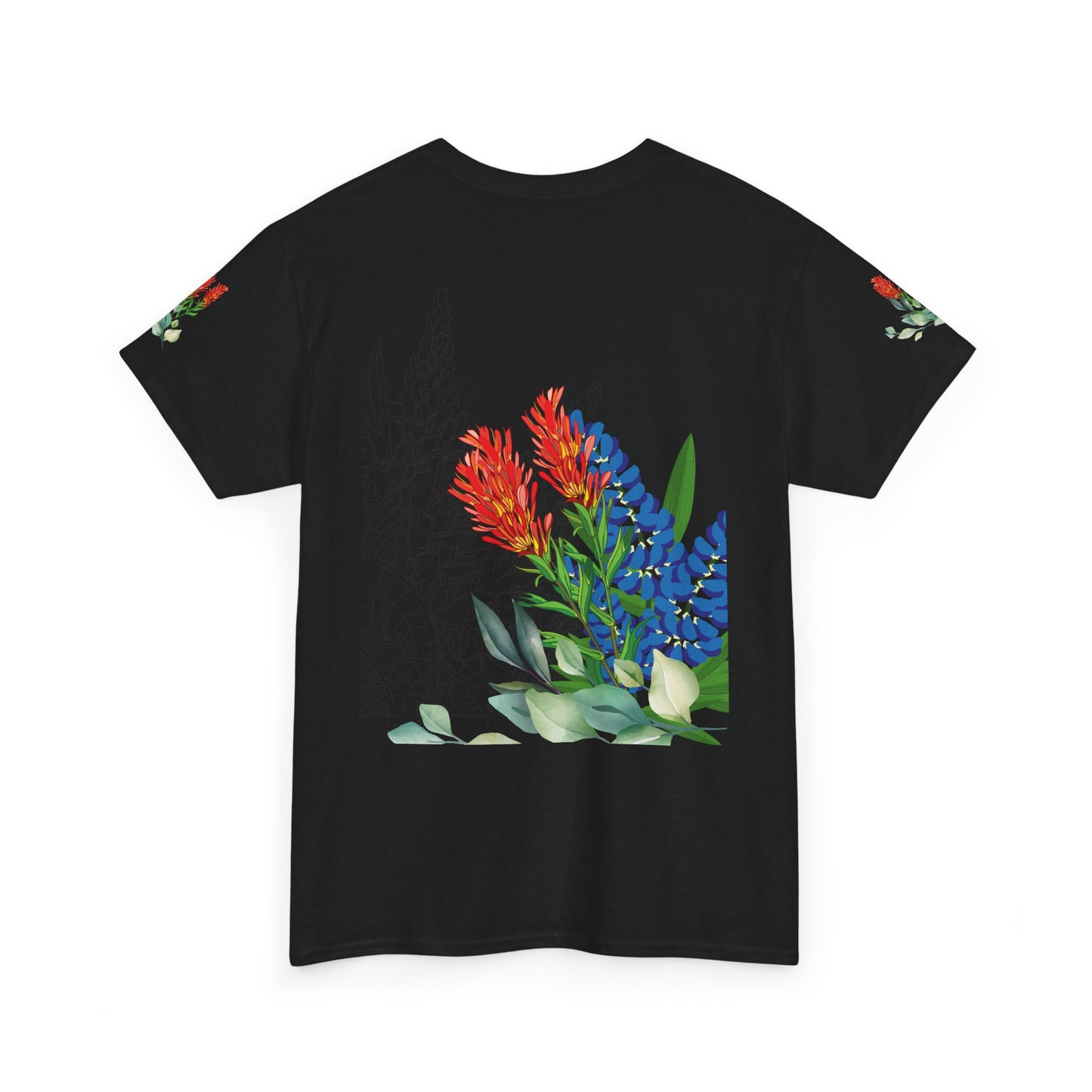 Floral Love Happens Unisex Heavy Cotton Tee