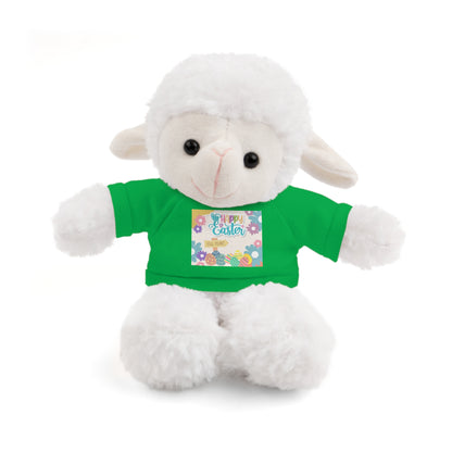 Happy Easter Stuffed Animal with T-Shirt